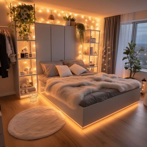 Dream Bedroom Inspiration, Luxury Room Bedroom, Classy Bedroom, Nike Style, Dekorasi Kamar Tidur, Room Redesign, Redecorate Bedroom, Dream House Rooms, Cozy Room Decor