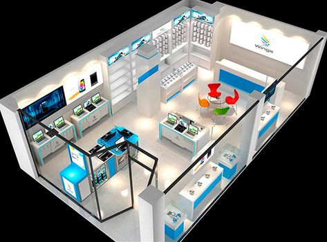 electrical retail shop design, electronic store design ideas Electronics Store Design, Mobile Accessories Shop, Mobile Shop Design, Shop Counter Design, Electrical Shop, Mobile Phone Shops, Phone Accessories Shop, Pharmacy Design, Stand Ideas