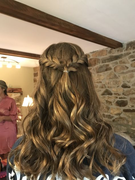 Half Up Half Down Hair Prom, Hair Half Up, Half Up Half Down Hairstyles, Drawing Hair, Cute Braided Hairstyles, Braided Ponytail Hairstyles, Dance Hairstyles, Natural Hair Styles Easy