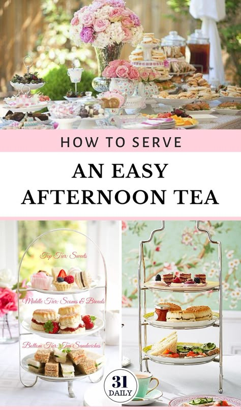 Birthday Meals, Tea Party Menu, Tea Etiquette, Tea Party Sandwiches, Sandwiches Recipes, Buffet Dessert, Afternoon Tea Cakes, English Tea Party, Tiffany Party