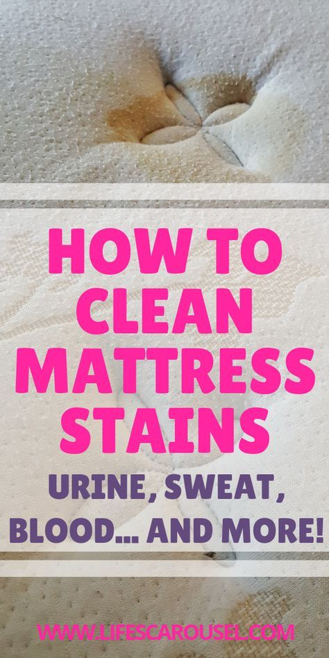 How To Clean Mattress, Clean Mattress Stains, Clean Mattress, Pee Stains, Mattress Stains, Homemade Toilet Cleaner, Urine Smells, Cleaning Painted Walls, Mattress Cleaning