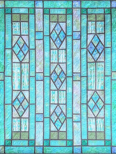 Window Quilt, Panel Quilt Patterns, Lap Quilt Patterns, Stained Glass Quilt, Quilt In A Day, Patchwork Quilt Patterns, Diy Quilt, Wall Quilts, Panel Quilts