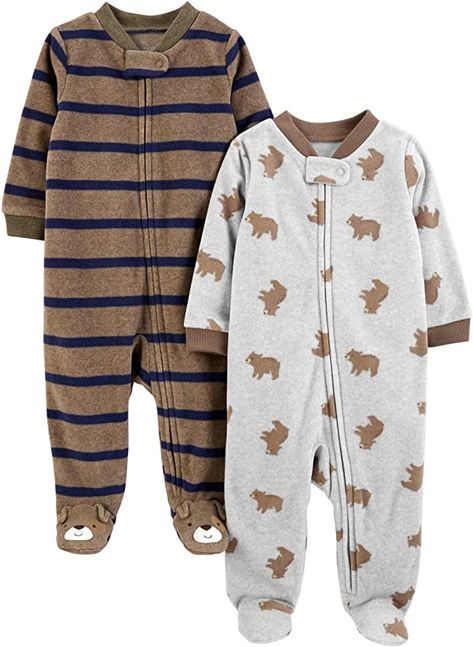 Baby Boy Pajamas, Feeding Bottle, Bear Brown, Baby Travel, Simple Joys, Carters Baby Boys, Baby Hands, Carters Baby, Bottle Feeding