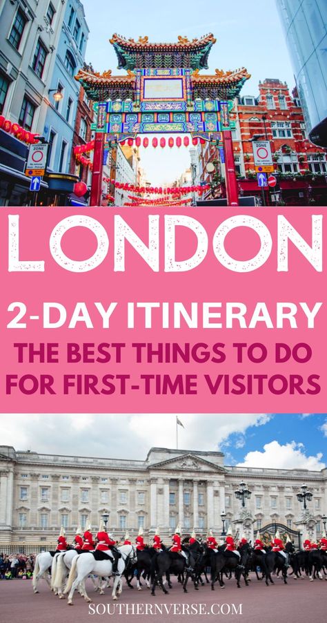 London 2 Day Itinerary London In 2 Days, British Isles Cruise, London England Travel, London With Kids, Weekend In London, Travel Prep, London Itinerary, London Guide, London Vacation