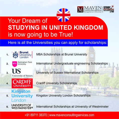 Kingston University London, Kingston London, University Scholarships, University Of Sussex, Kingston University, International Scholarships, London University, Westminster London, University Of Westminster