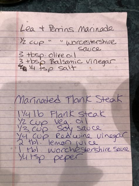 Steak Sauce Recipe, Steak Sauce Recipes, Marinated Steak, Steak Marinade, Marinade Recipes, Steak Sauce, Flank Steak, Chicken Parmesan, Worcestershire Sauce