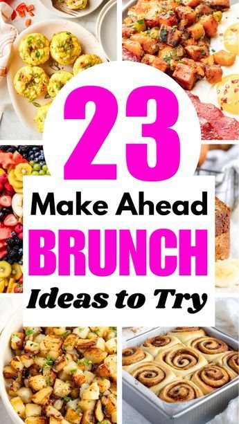 Check out these 23 brunch recipes for a crowd. Plus, you can make many of these recipes ahead for an easy and time saving brunch. Best Easy Brunch Recipes, Lady’s Brunch Ideas, Easy Savory Brunch Recipes, Brunch For 4 Ideas, Brunch Ideas For Ladies, Breakfast Party Ideas For Adults, Brunch Crowd Recipes, Bridal Shower Brunch Food Ideas Breakfast Recipes, Special Brunch Ideas