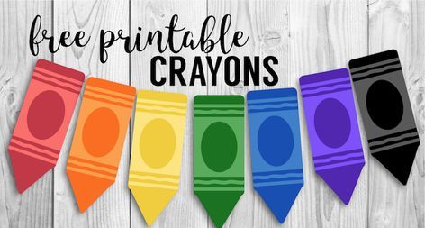 Free Printable Back to School Banner Crayons. Crayons for bulletin board decorations, crayon banner classroom decor or classroom door crayon theme. Printable Back To School Banner, Crayon Themed Classroom, Back To School Banner, Paper Trail Design, Classroom Banner, Kindergarten Classroom Decor, Preschool Bulletin, Rainbow Classroom, Preschool Bulletin Boards