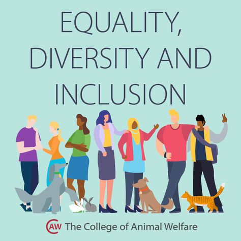 Whether you're currently studying at The College of Animal Welfare, or you are considering applying for one of our courses in the future, we want you to be confident that #Equality, #Diversity and #Inclusion is taken seriously at the College. In light of this, we're super excited to share more information about our EDI policies with you, via a brand new page on our website - check it out! Equality Diversity And Inclusion, Diversity Inclusion, Diversity And Inclusion, Animal Welfare, Super Excited, Want You, Work Hard, The Future, Branding