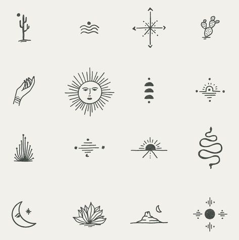 Small Earthy Tattoos, Mountains Minimalist, Van Life Travel, Simple Tattoo Ideas, Desert Tattoo, Sun Minimalist, 40 Tattoo, Western Tattoo, Earthy Tattoos