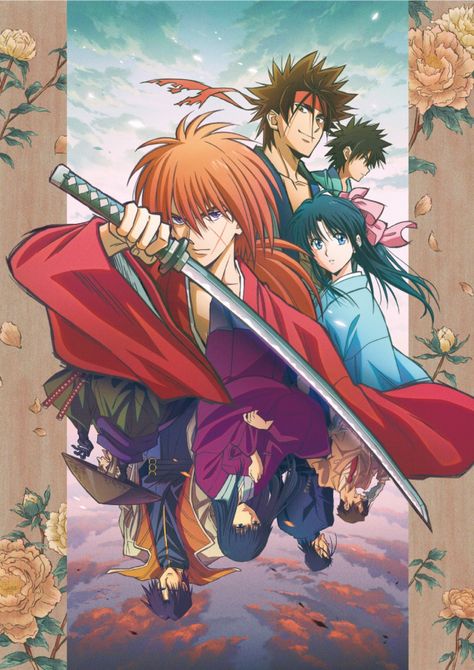 Kenshin Le Vagabond, Kenshin Anime, Rurôni Kenshin, Rurouni Kenshin, Anime Poster, City Hunter, Romantic Stories, Odaiba, Fukushima