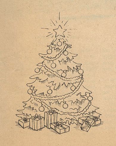 Christmas Tree Drawing Realistic, Christmas Tree With Presents Drawing, Christmas Draw Tree, How To Draw A Christmas Tree Realistic, Christmas Tree Drawing Illustration, Christmas Tree Drawing Tutorial, Half Christmas Tree Drawing, Sketch Christmas Tree, Christmas Drawing Background