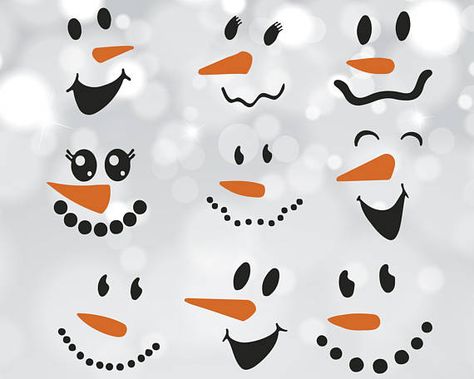 Make your Christmas more beautiful and personal with this unique design. This design is perfect for personalized T-shirts, Christmas gifts, stickers, table decors, greeting cards and other wonderful ideas. You will receive 4 most used file formats: SVG - Best for Cricut Design Snowman Face Svg, Snowman Svg, Printable Snowman, Snowman Clipart, Winter Snowman, Snowman Faces, Christmas Wood Crafts, Snowman Crafts, The Snowman