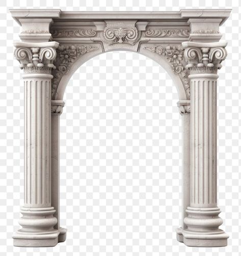 Ancient Greece Interior Design, Greek Ancient Architecture, Pillar Arch, Greek Arch, Ancient Greek Columns, Greek Pillars, Greek Elements, Roman Arch, Greek Aesthetic