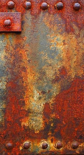 Texturas Interesting Textures, Rust Paint, Texture Inspiration, Peeling Paint, Rusted Metal, Rusty Metal, Metal Surface, Metal Texture, Color Textures