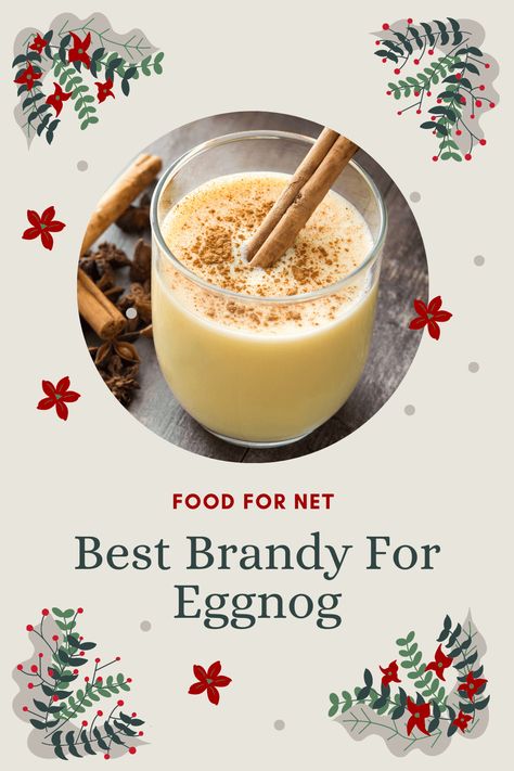 If you're making alcoholic eggnog, then the right brandy is an essential ingredient. These brandies all do the job perfectly. #brandy #eggnog Brandy Eggnog, Alcoholic Shots, Fruity Shots, Shots To Make, Alcoholic Eggnog, Brandy Recipe, How To Make Eggnog, Cranberry Juice And Vodka, Eggnog Drinks