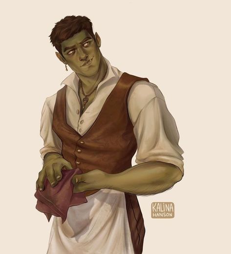 Orc Concept Art, Half-orc Male, Half Orc, To Post On Instagram, Pathfinder Character, Dnd Races, Dungeons And Dragons Characters, Dnd Art, Modern Fantasy