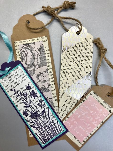 How to Turn Scraps into Bookmarks ~ Sparking Wisdom Scrapbook Bookmarks Diy, How To Do Bookmarks, Junk Journal Bookmark, Scrappy Bookmarks, What To Do With Paper, Homemade Bookmarks, Handmade Bookmarks Diy, Penanda Buku, Folding Origami