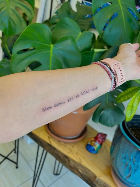 Vienna Tattoo Ideas, Adele Lyrics Tattoo, Slow Down You’re Doing Fine Tattoo, Song Tattoos Lyrics, Vienna Song Tattoo, Song Lyrics Tattoo Ideas, Vienna Lyrics Tattoo, Graduation Tattoo Ideas, Vienna Waits For You Tattoo