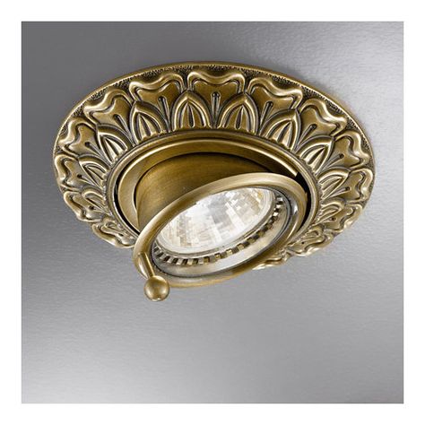 Found it at Wayfair.co.uk - Milady 11cm Downlight Brass Spotlights, Chrome Lamp, Spot Lights, Indirect Lighting, Italian Lighting, Gold Chrome, Recessed Lighting, Chrome Plating, Light Fixture