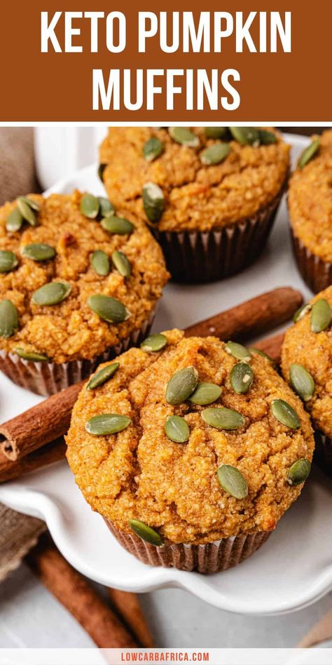 Best Keto Pumpkin Muffins, Low Carb Pumpkin Muffins Almond Flour, Low Carb Pumpkin Breakfast, Low Glycemic Pumpkin Recipes, Easy Keto Pumpkin Muffins, Keto Pumpkin Protein Muffins, Easy Keto Muffins Almond Flour, Keto Pumpkin Muffins Coconut Flour, Pumpkin Muffins Made With Almond Flour