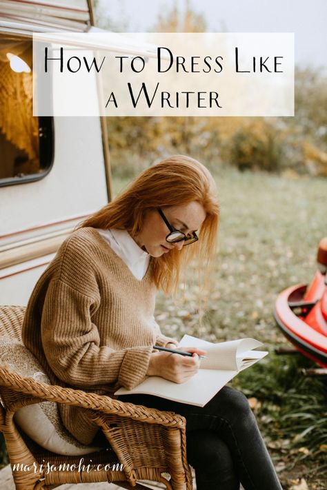 So you wanna be a writer but you're not sure how to dress for the job you want? Check out these writer aesthetics so you know how to dress like a writer. #writing #novelwriting #thewritelife #amwriting Writer Academia, Outlining A Novel, Camp Nanowrimo, Writing Retreat, Goal Getter, Writing Goals, Spiritual Disciplines, Book Writer, Freelance Writer