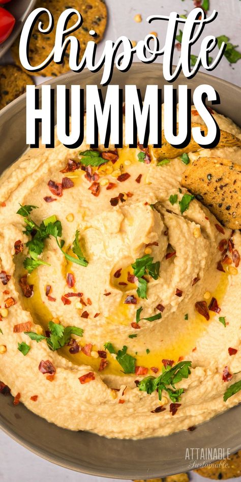 BOWL of spicy hummus with red pepper and cilantro sprinkles Garbanzo Hummus Recipe, Roasted Hummus Recipe, Protein Hummus Recipe, Smoked Hummus Recipe, Italian Hummus Recipe, Indian Hummus Recipe, Garbanzo Bean Dip Recipes, Spicy Hummus Recipe Homemade, Hominy Hummus