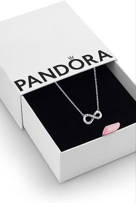 Pandora Moments Women's Sterling Silver Sparkling Infinity Collier Pendant Necklace, 50cm, With Gift Box Iphone Wallpaper Planets, Pandora Jewelry Necklace, Xoxo Jewelry, Pandora Necklace, Infinity Pendant, Infinity Necklace, Birthday Wishlist, Necklace Box, Dream Jewelry