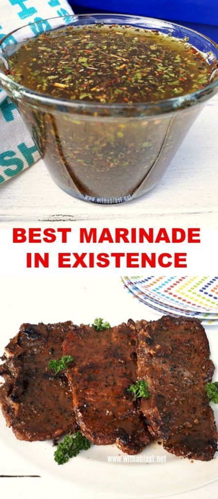 Best Marinade, Steak Marinade Recipes, Beef Marinade, Grilled Steak Recipes, Steak Marinade, Steak Fajitas, Best Meat, Marinade Recipes, Homemade Seasonings