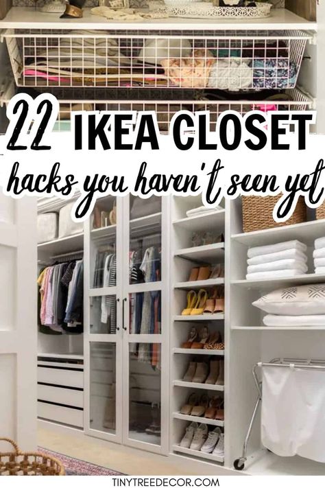 Ikea Jonaxel Closet Ideas, Built In Closet Organization Ideas, Small Walk In Closet Ikea Hack, Diy Clothes Closet Ideas, Diy Wall To Wall Closet, Ikea Shoe Storage Closet, Organize Master Closet Walk In, Corner Of Closet Ideas, Ikea Walk In Closet Ideas Small Spaces