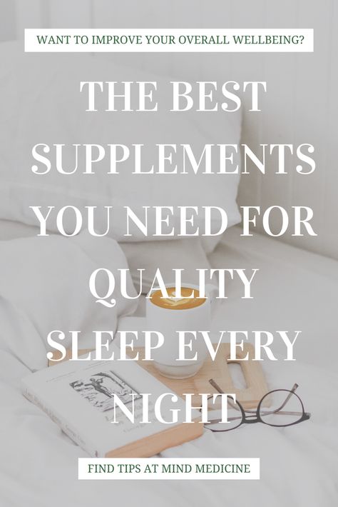 Supplements For Sleep, Sleep Vitamins, Best Magnesium Supplement, Magnesium For Sleep, Best Magnesium, Sleep Supplements, Sleep Medicine, Best Sleep, Sleep Remedies