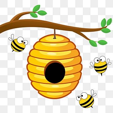 Beehive Cartoon, Honeycomb Clipart, Honeycomb Vector, Beehive Clipart, Honey Bee Pictures, Honey Bee Cartoon, Honey Bee Clipart, Bee Vector, Bee Nest