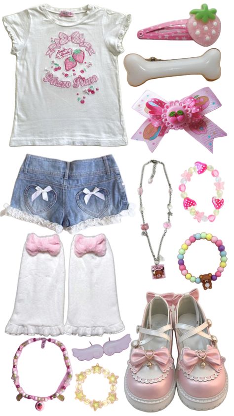 Kawaii Outfit Ideas, Silly Clothes, Gyaru Fashion, Funky Outfits, Kawaii Fashion Outfits, 영감을 주는 캐릭터, Really Cute Outfits, Kawaii Clothes, Girly Outfits