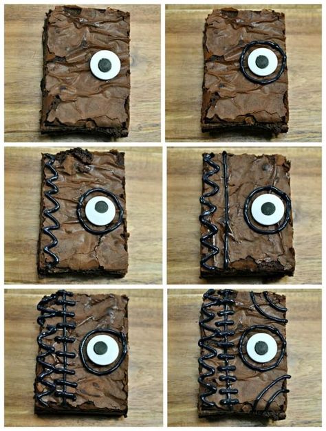 How to decorate Hocus Pocus Spell Book Brownies | Hocus pocus party, Hocus pocus party decoration, Halloween party themes Halloween Brownies Hocus Pocus, Brownie Hocus Pocus Book, Halloween Treat For Party, The Book From Hocus Pocus, Hocus Pocus Brownie Spell Book, Brownie Book Hocus Pocus, Halloween Party Food Ideas Hocus Pocus, Hocus Pocus Night In, Sanderson Sisters Party Ideas