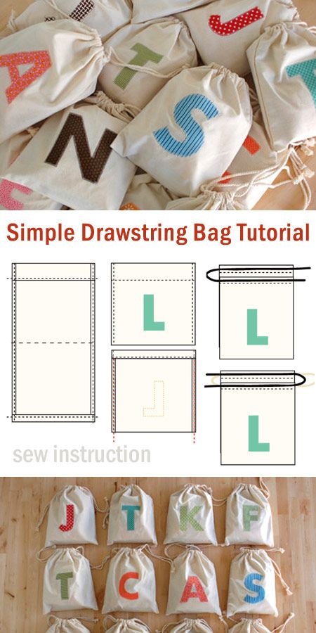 How To Make Goodie Bags, What Can I Sew To Sell, Diy Cloth Gift Bags, Drawstring Bags Diy, Easy Draw String Bag, Simple Drawstring Bag Pattern, Small Drawstring Bag Diy, Diy Pouch Bag Drawstring, Diy Drawstring Bag Tutorial