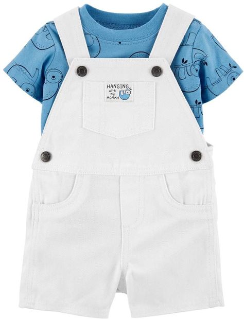 Carters Baby Boy Carter's 2 Piece Sloth Tee & Shortalls Set Baby Alive Food, Camo Baby Stuff, Carters Baby Boys, Clothing Retail, Carters Baby, Baby Boy Fashion, Toddler Clothes