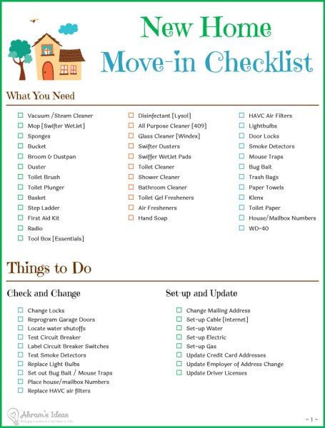 Make sure to use this checklist when moving into your new home! Kitchen Essentials Checklist, Move In Checklist, Steam Vacuum Cleaner, House Checklist, Manufactured Home Remodel, Moving Checklist, Broom And Dustpan, First House, Toilet Cleaner