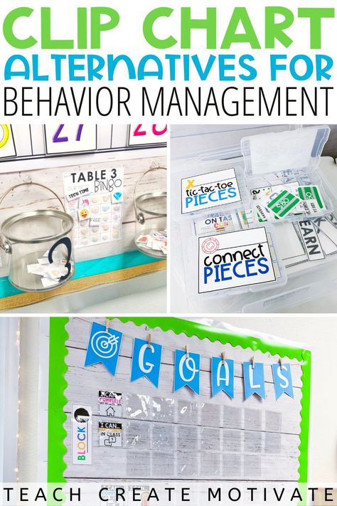 Why I ditched the clip chart in my elementary classroom and why you should too! You'll read about a behavior management system that works. Your kinder, first, second, third, fourth, and fifth graders will love the alternatives to flip cards and clip charts. Includes engaging management strategies like classroom management games and goal setting. Your students are sure to love this positive behavior reinforcement. (Kindergarten, 1st grade, 2nd grade, 3rd grade, 4th grade, 5th grade) Elementary Classroom Behavior Chart, Classroom Individual Reward System, Behavior Level System Classroom, Third Grade Behavior Management System, 3rd Grade Classroom Management Ideas, Behavior Management 1st Grade, Clip Chart Alternative Behavior System, Kindergarten Classroom Behavior System, 4th Grade Behavior Management