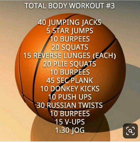 Workouts To Get In Shape For Basketball, Basketball Fitness Workouts, Basketball Shooting Workouts, Basketball Fits, Total Body Workouts, Basketball Conditioning, Wake Up Workout, Basketball Workouts Training, Ball Workouts