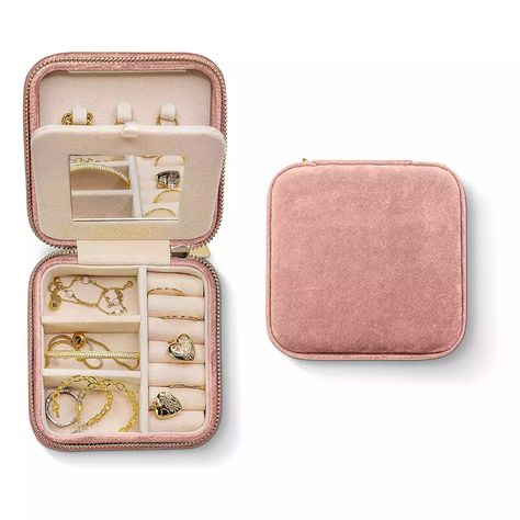 Oprah's Favorite Things 2022 List Is Available on Amazon Jewelry Travel Organizer, Jewelry Travel Case, Jewelry Box Organizer, Square Jewelry, Travel Jewelry Organizer, Oprahs Favorite Things, Jewelry Travel, Travel Jewelry Box, Earring Organizer