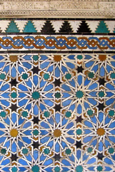 2010-02-07 | Sunday 8 February 2010. Moorish tile pattern at… | Flickr Censorship Art, Sarra Art, Alcazar Seville, 8 February, Islamic Tiles, Moorish Architecture, Moorish Design, Currency Design, Carpet Pattern