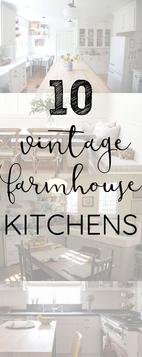 Inspiring vintage style farmhouse kitchen designs Country Kitchen Ideas Farmhouse Style, Farm Kitchen Ideas, Farmhouse Style Kitchen Table, Farmhouse Kitchen Designs, Farmhouse Style Kitchen Decor, Country Chic Kitchen, Rustic Interior Design, Old Farmhouse Kitchen, Rustic Dinner