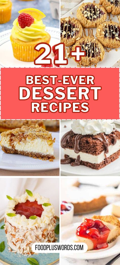 Life is sweeter with dessert, isn't it? Whether you're after a comforting classic or a stunning showstopper, this collection has you covered. From easy-to-make treats to gourmet delights, explore the top dessert recipes ever made, guaranteed to satisfy every craving! Dessert Contest Ideas, Unique Treats To Sell, Baked Dessert Ideas, Fancy Desserts Beautiful, August Desserts, Best Dessert Recipes Ever, Top Dessert Recipes, Gourmet Dessert Recipes, Home Made Desserts