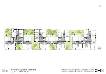 Clt Residential Architecture, Bio Futurism, Social Housing Architecture Concept, Co Housing Architecture, Grid Architecture, Social Housing Architecture, Cluster House, Block Plan, Co Housing