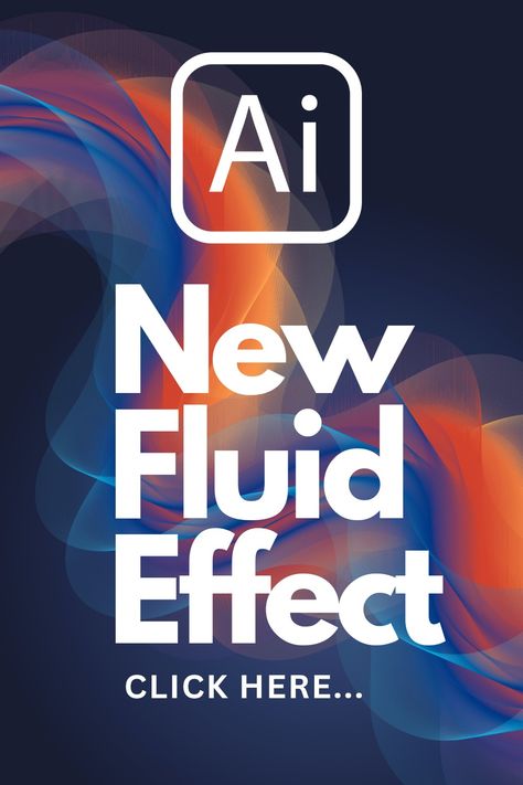 New fluid effec in illustrator. Adobe illustrator tutorials for beginners Adobe Illustrator 2023 Tutorials, Fluid Design Graphics, Adobe Illustrator 2023, Fluid Graphic Design, Adobe Illustrator Background, Illustrator Texture, Adobe Illustrator Tutorial Beginner, Typography Tutorial Illustrator, Illustrator Techniques