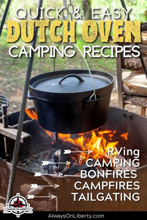 Campfire Dutch Oven Recipes, Easy Dutch Oven Recipes, Campfire Stew, Dutch Oven Recipes Cast Iron, Lodge Dutch Oven, Dutch Oven Beef, Dutch Oven Camping Recipes, Best Dutch Oven, Dutch Oven Camping