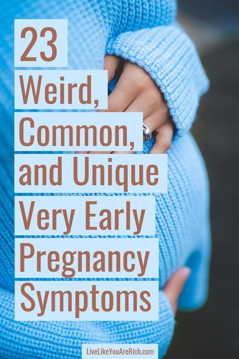 23 Weird, Common, and Unique Very Early Pregnancy Symptoms. #LiveLikeYouAreRich #pregnancy #pregnancysymptoms #pregnant #earlystage Pregnancy Symptoms By Week, Very Early Pregnancy Symptoms, Early Pregnancy Signs, Pregnancy Info, Early Pregnancy, Pumping Moms, Pregnancy Signs, Pregnancy Symptoms, First Trimester