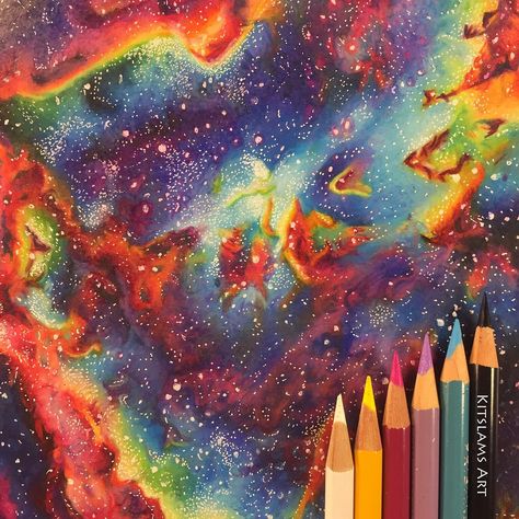 https://flic.kr/p/QZcUnx | Nebula Pencilcolor Drawing | Kitslams Art | YouTube Timelapse: https://youtu.be/THVU7JB1lrE  #heart #nebula #space #drawing #colorpencil Nebula Drawing, Pencil Color Drawing, Heart Nebula, Outer Space Drawing, Galaxy Drawings, Space Drawing, Nebula Space, Space Nebula, Space Drawings