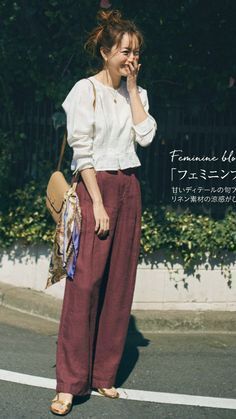 Summer Outfits 2023 Japan, Japanese Street Style Summer, Japanese Spring Fashion Women, Japanese Minimalist Outfit, Japanese Americana Fashion Women, Japanese Summer Outfits Women, Japanese Mom Outfit, Japanese Womens Fashion Casual, Japanese Woman Fashion