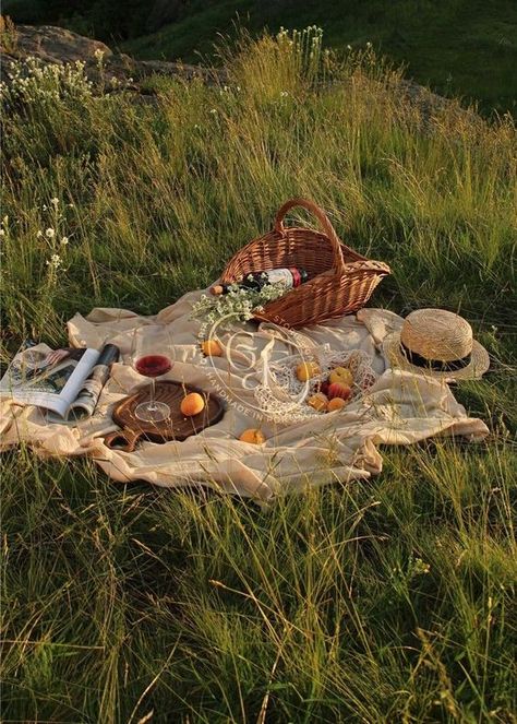 Vintage Picnic Photoshoot, Spring Picnic Photoshoot, Picnic Theme Ideas, Picnic Basket Aesthetic, Picnic Basket Ideas, Picnic Flowers, Cottage Core Picnic, Flowers Wedding Decoration, Basket Picnic